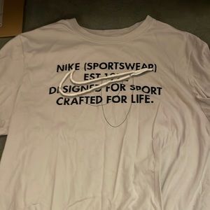 gray nike t shirt